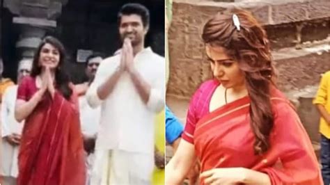 tamil best sexy video|Samantha Ruth Prabhu and Vijay Deverakonda Go Intimate In